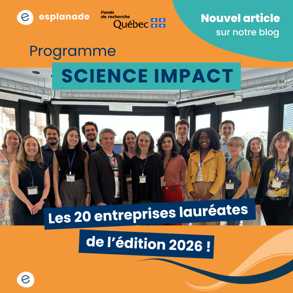 Programme Science Impact : les 20 entreprises lauréates