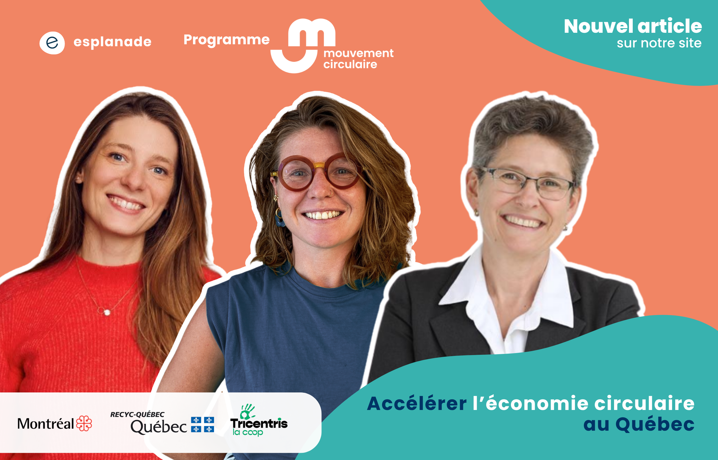 Accélérer l’économie circulaire au Québec avec le programme Mouvement Circulaire